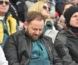 PRES Grupa Deweloperska Toruń - Stelmet Falubaz Zielona Góra, zdjęcia kibiców i zawodników ze sparingu na Motoarenie