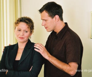 M jak miłość. Michał Łagoda (Paweł Okraska), Marysia (Małgorzata Pieńkowska)
