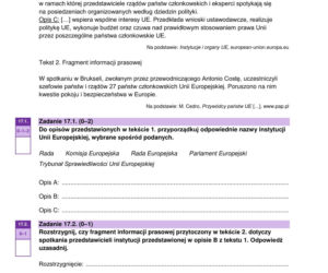 Matura 2026 z rozszerzonego WOS-u: arkusze CKE, poziom podstawowy [Formuła 2023] 12.05.2026