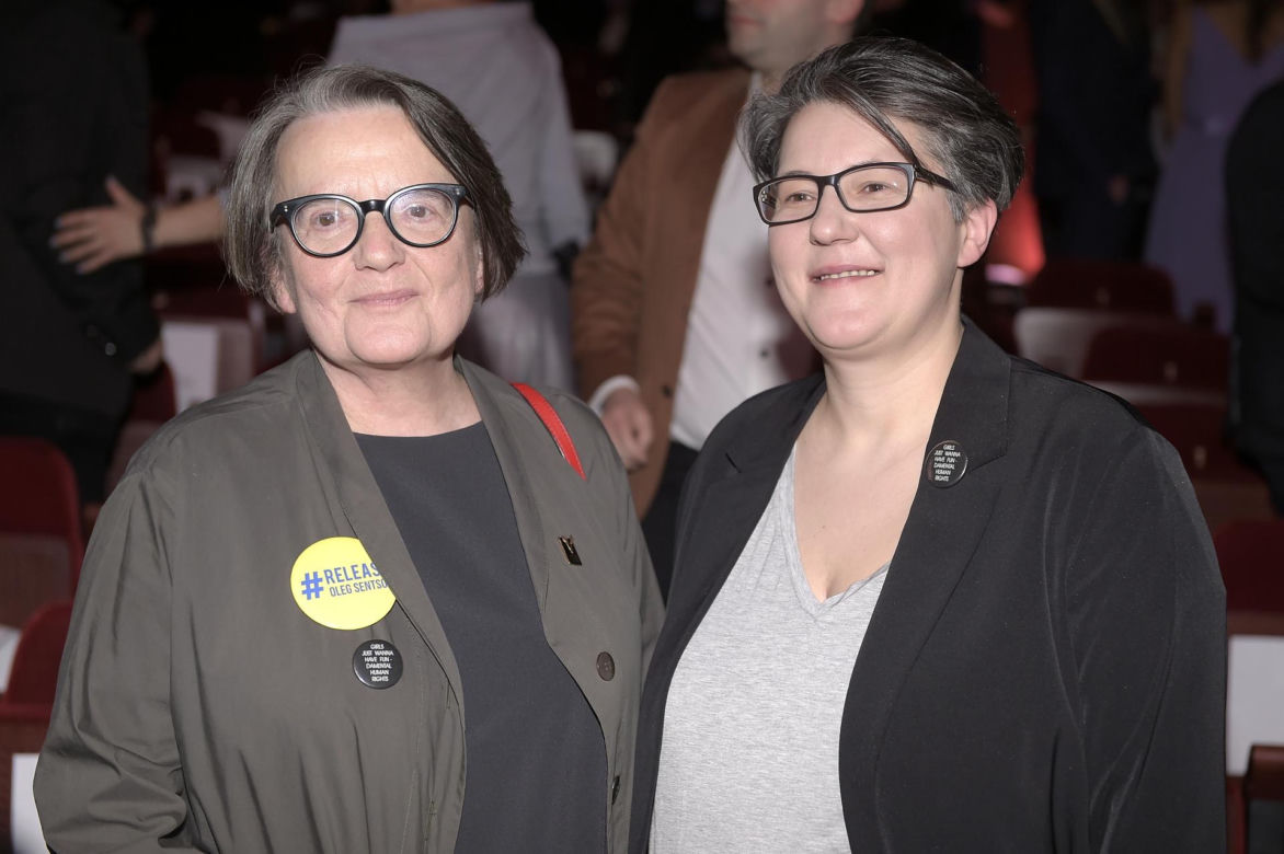 Córka Agnieszki Holland Kasia Adamik i jej partnerka Olga Chajdas
