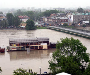 Powódź Kraków, rzeka Wisła