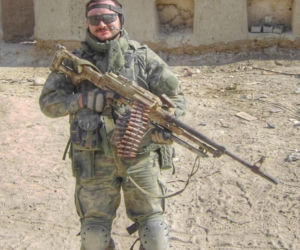 Przestrzelony hełm „Sikora”