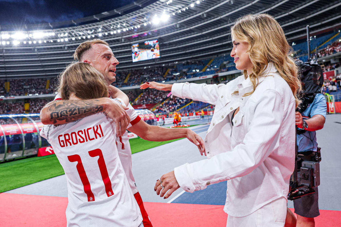 Pożegnanie Kamila Grosickiego na meczu Polska - Mołdawia
