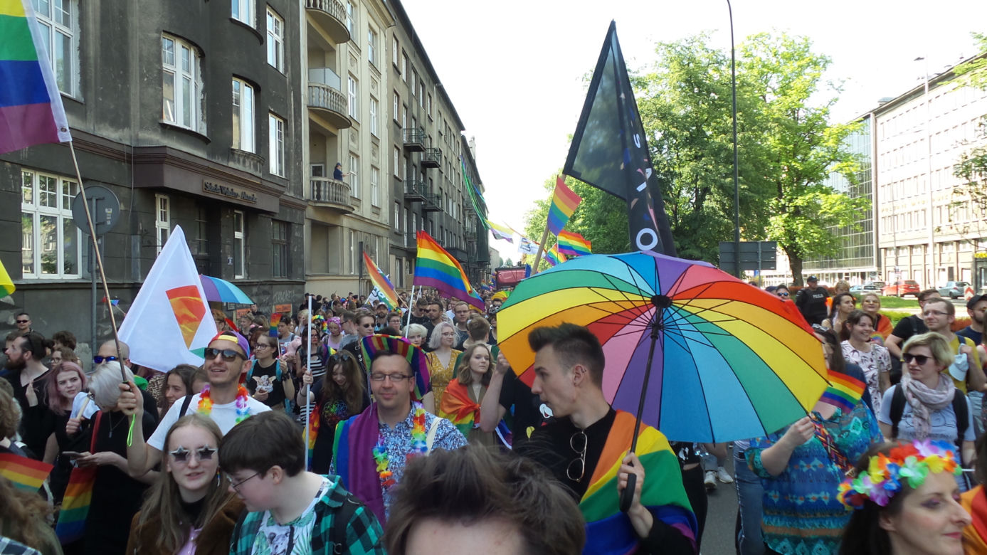 Wielki Marsz Równości przeszedł 18.05.2019 przez Kraków