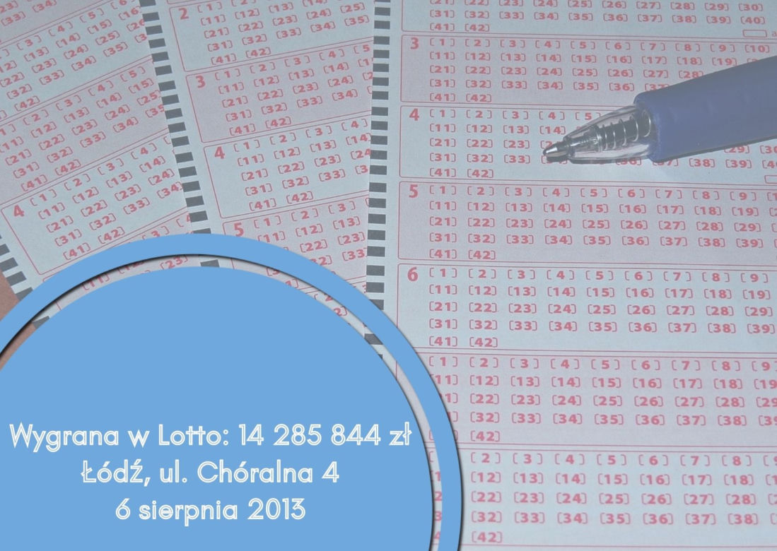 Szczęśliwe kolektury Lotto w Łodzi. Gdzie grać w Lotto, żeby wygrać miliony?