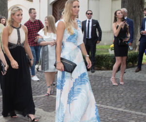 Caroline Wozniacki i Angelique Kerber na ślubie Radwańskiej