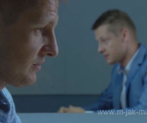 M jak miłość odc. 1016. Paweł Zduński (Rafał Mroczek), Piotrek (Marcin Mroczek)