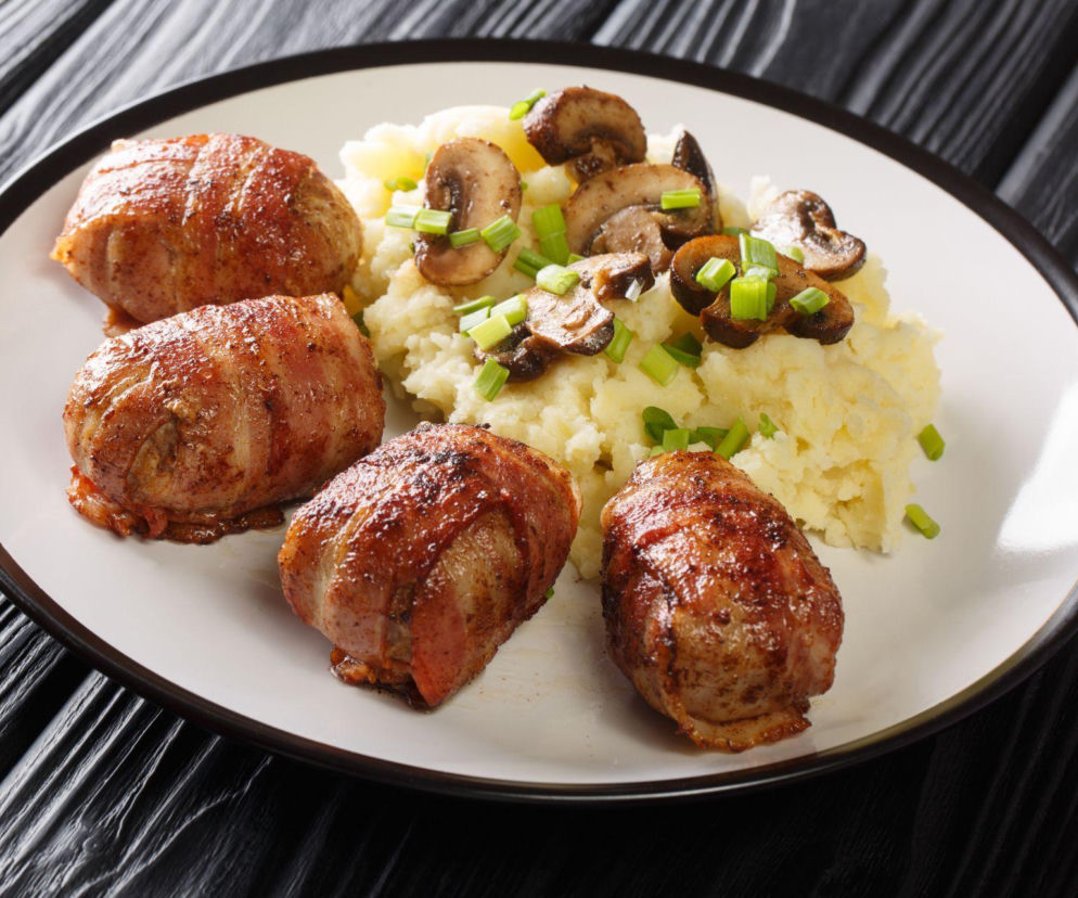 Slavink – holenderskie kotleciki mielone w boczku, które rozpływają się w środku