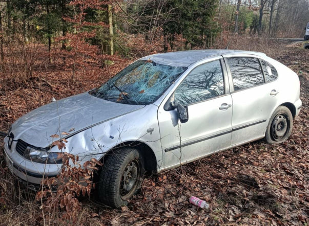 Dachowanie na drodze Starachowice - Lubienia