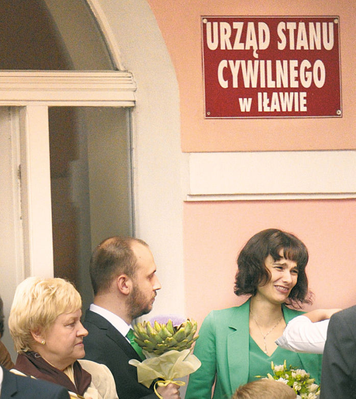 Wałęsa nie przyszedł na ślub córki