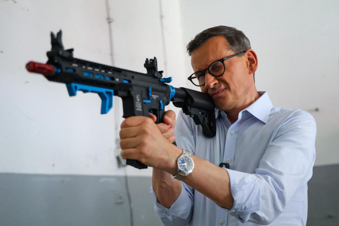 Tak grillował Morawiecki