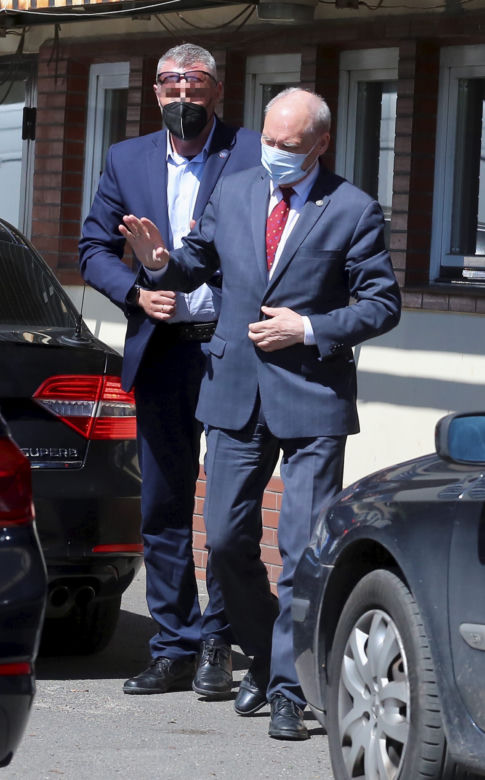 Antoni Macierewicz w Ossowie