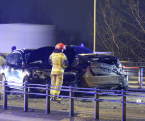 Karambol na moście Grota-Roweckiego