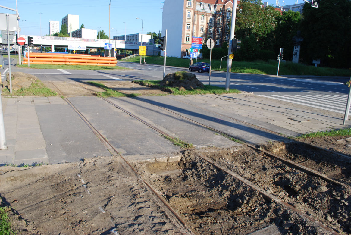 Stare torowisko na Kasprzaka