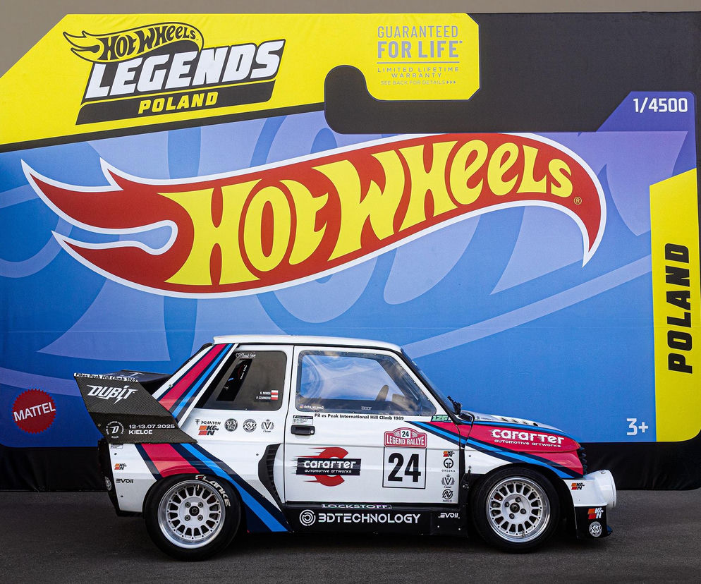 Polska ma swojego Hot Wheelsa! Maluch w wersji rajdowej do kupienia na całym świecie 