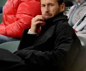 Grzegorz Krychowiak na meczu Legii