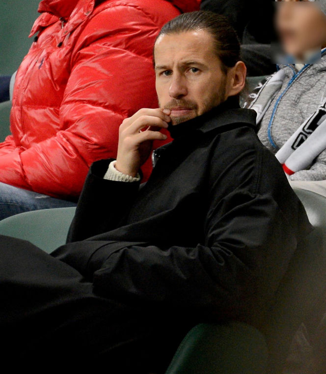 Grzegorz Krychowiak na meczu Legii