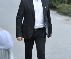 Trumna z ciałem Piotra Woźniaka-Staraka