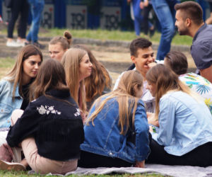 Blokada Łużyka, czyli królewskie grillowanie na Uniwersytecie Kazimierza Wielkiego [ZDJĘCIA]
