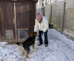 Marta Krupa z pomocą dla zwierząt. Nakarmiła psy i koty w potrzebie