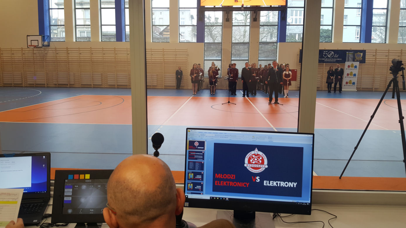 Nowa hala sportowa w bydgoskim "elektroniku"