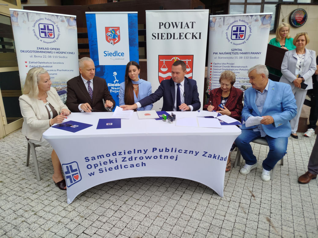 Powiat Siedlecki sfinansuje zakup nowych łóżek dla szpitala pw. NMP