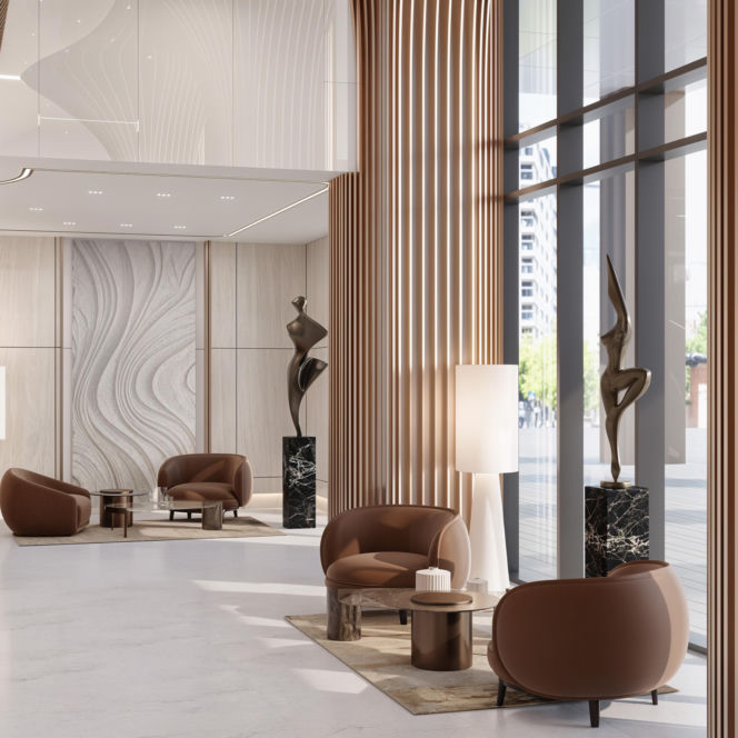 Apartamenty w Liberty Tower - wizualizacja