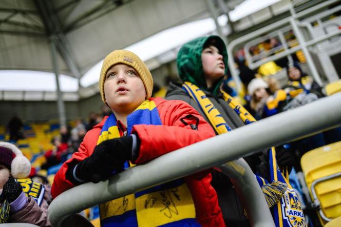 Arka Gdynia - Legia Warszawa: Zdjęcia kibiców z meczu 20. kolejki PKO BP Ekstraklasy