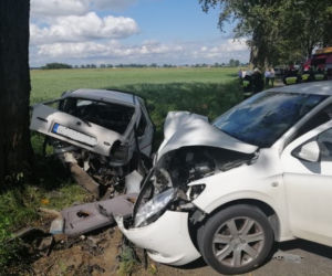 Wypadek w gminie Płośnica
