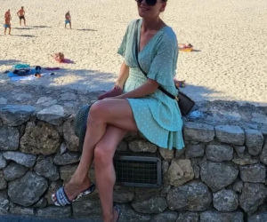 Agnieszka Radwańska na wakacjach