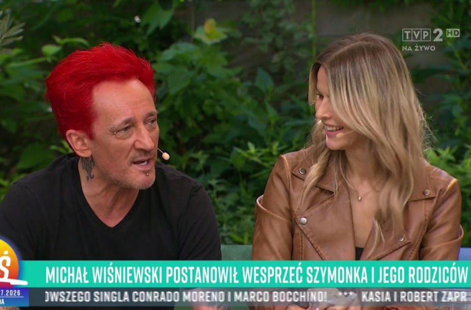 Michał Wiśniewski i Mandaryna w "Pytaniu na śniadanie"