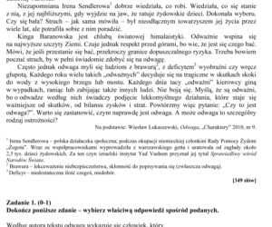 EGZAMIN GIMNAZJALNY 2013 JĘZYK POLSKI - ODPOWIEDZI, ARKUSZE z CKE