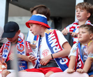 Górnik Zabrze - Ferencvaros: Zdjęcia kibiców z meczu 3. rundy eliminacji Ligi Europy