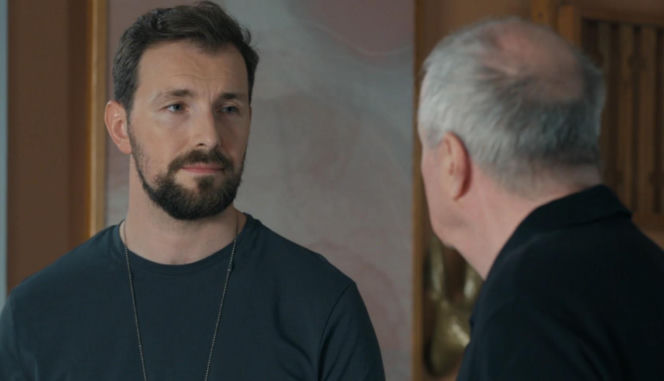 Barwy szczęścia odc. 3271. Krzysztof Jaworski (Jacek Kałucki), Marcin Kodur (Oskar Stoczyński)