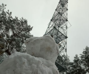 Wieża obserwacyjna na Górze św. Jadwigi