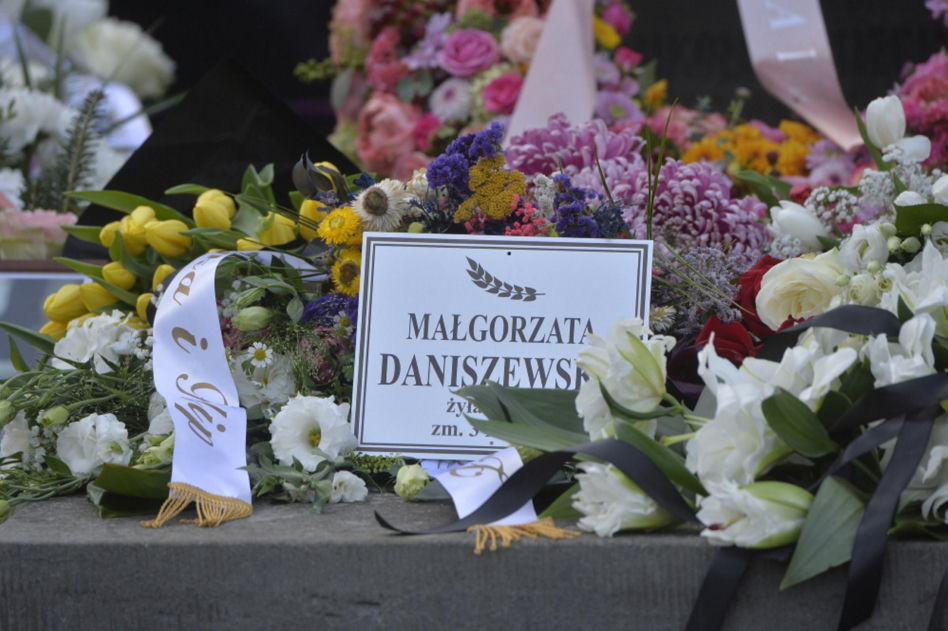   Pogrzeb żony Jerzego Urbana Małgorzaty Daniszewskiej