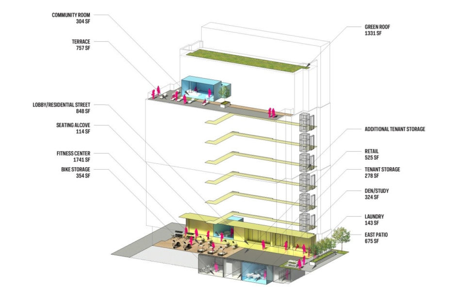 Modułowy mikroapartamentowiec na Manhattanie