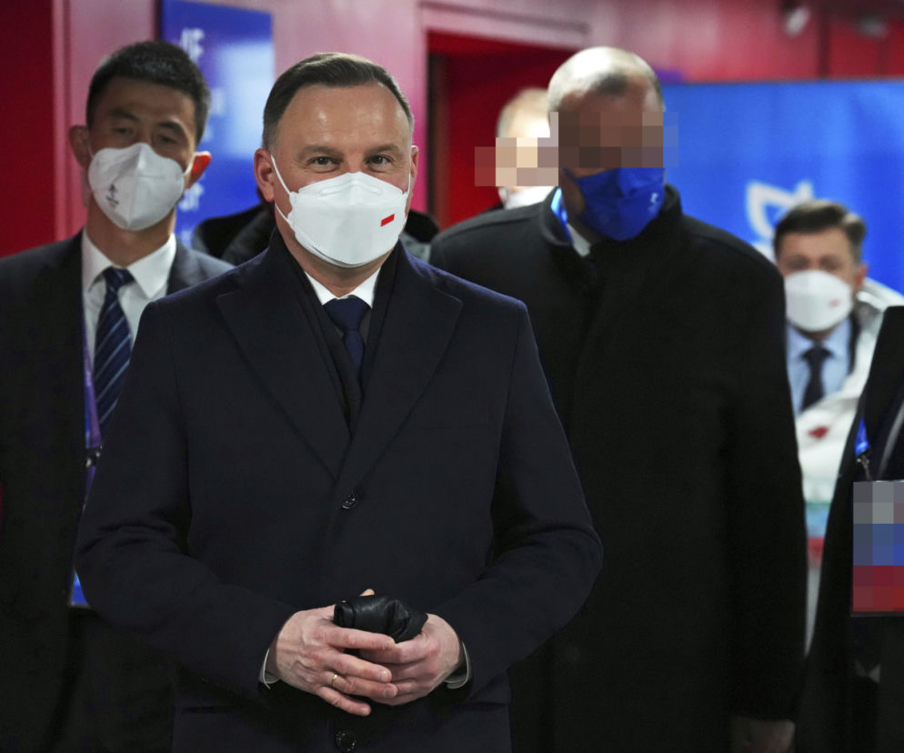 Andrzej Duda w Pekinie