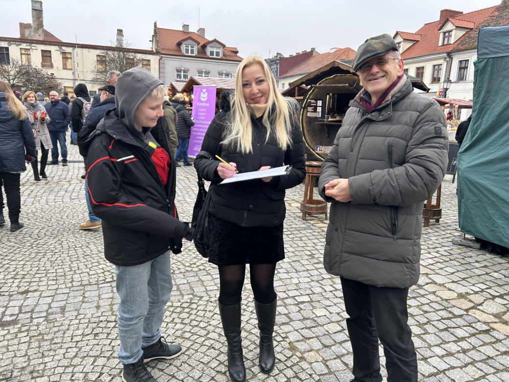 Jarmark świąteczny w Koninie