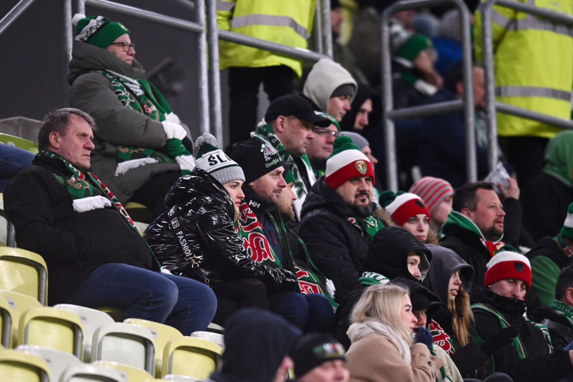 Kibice na meczu Lechia - Śląsk. Zobacz zdjęcia z trybun!