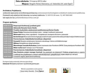 Nowoczesne technologie w obiektach użyteczności publicznej