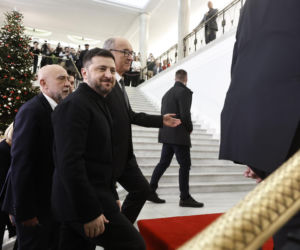 Wołodymyr Zełenski w polskim Sejmie