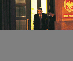 Applebaum wożą rządową limuzyną