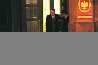 Applebaum wożą rządową limuzyną