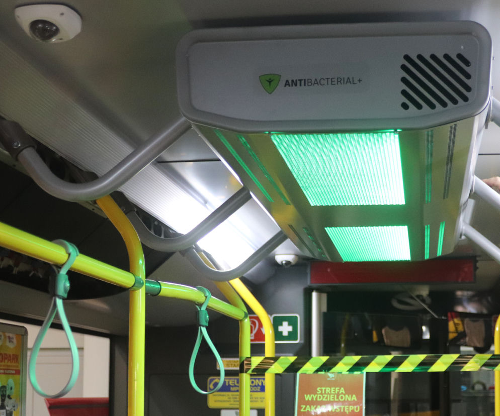 Łódzkie MPK testuje urządzenie do oczyszczania powietrza w tramwajach i autobusach