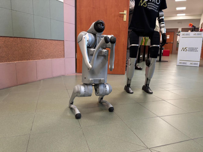 Robo-pies w Akademii Nauk Stosowanych w Nowym Sączu