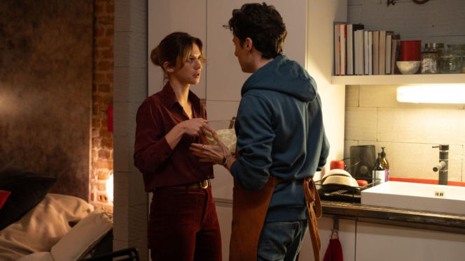 Na dobre i na złe odc. 989. Gloria (Aleksandra Grabowska), Kamil Zawada (Jakub Łopatka)