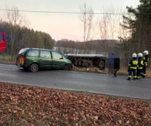 Wypadek pod Świętą Lipką