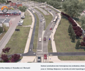 Wizualizacje trasy tramwajowej na Szwederowo w Bydgoszczy