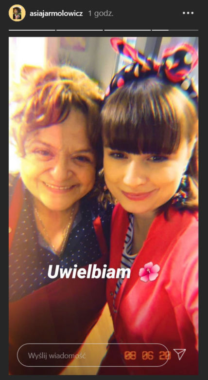 Na dobre i na złe po wakacjach 2020. salowa Halinka (Joanna Jarmołowicz), bufetowa Maria Zbieć (Grażyna Zielińska)